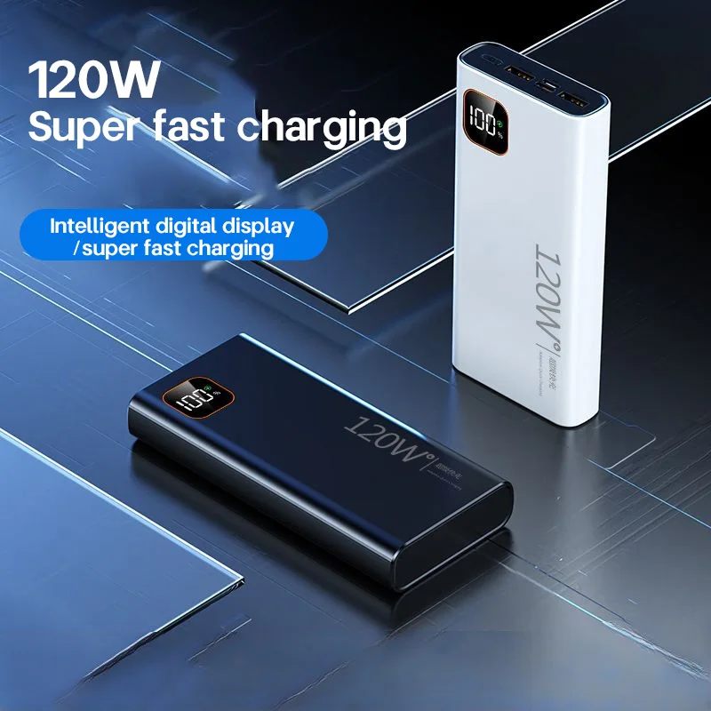 Xiaomi 120W Power Bank 50000mAh High Capacity Fast Charging Powerbank Portable Battery Charger For iPhone Samsung Huawei 2025 4