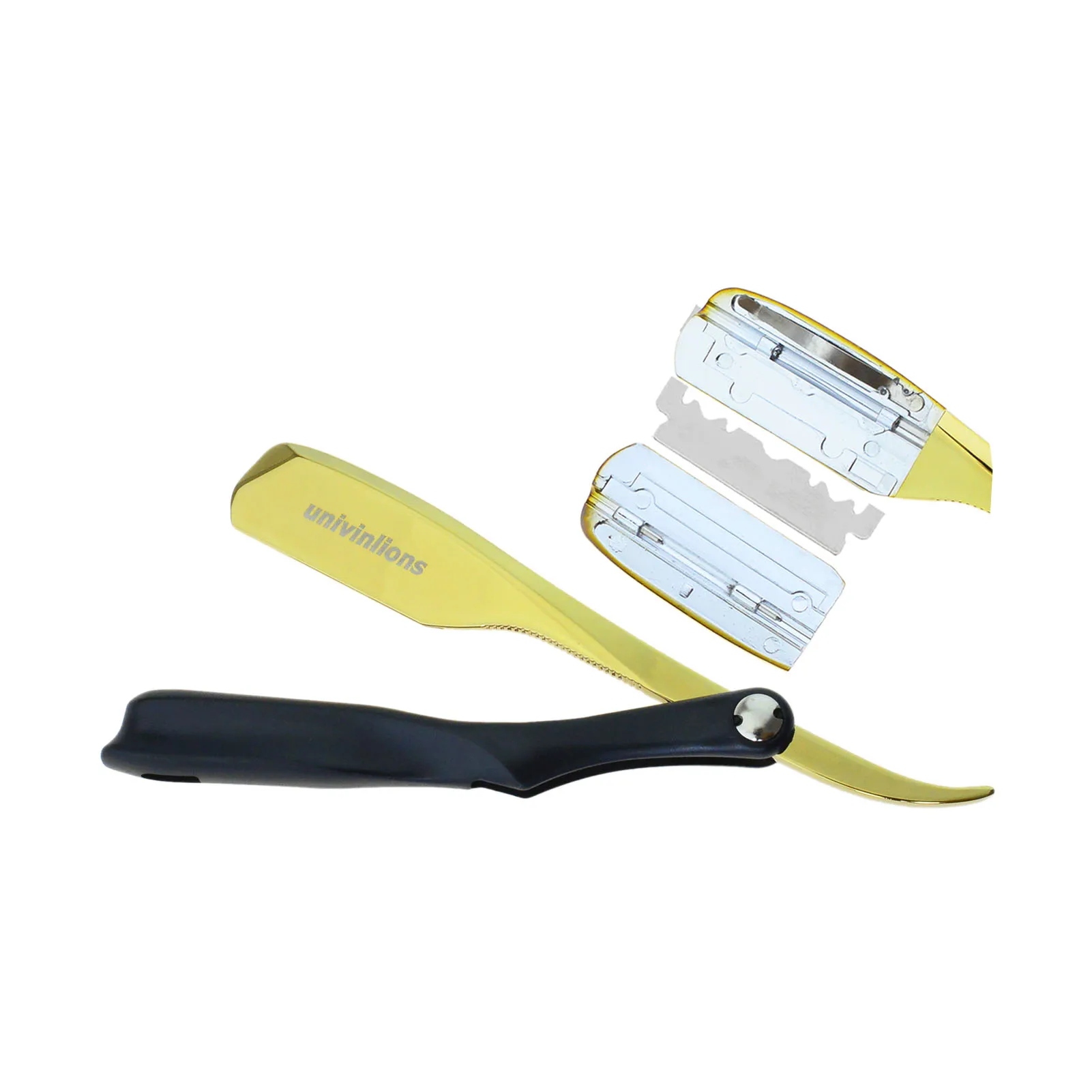 Spring Design Dural Edge Blade Razors Anti Slip Salon Hair Removal Razor Shaving Shavette Knife Beard Face Underarm Body Eyebrow 2