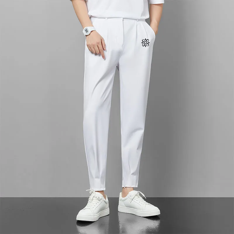 

Fashion Chaopai Casual Pants Men's Golf Wear 2024 Summer New High Quality Golf Pants Luxury Golf Apparel Men Nine Points Pants