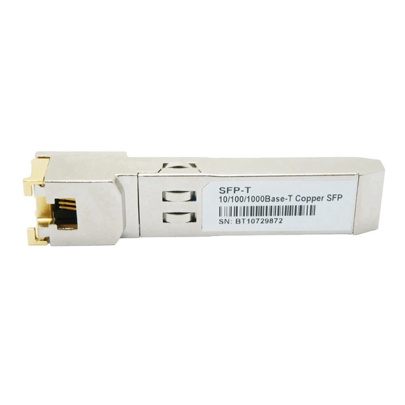 

Модуль SFP RJ45 гигабитный, 10/100 Мбит/с, 2 шт.