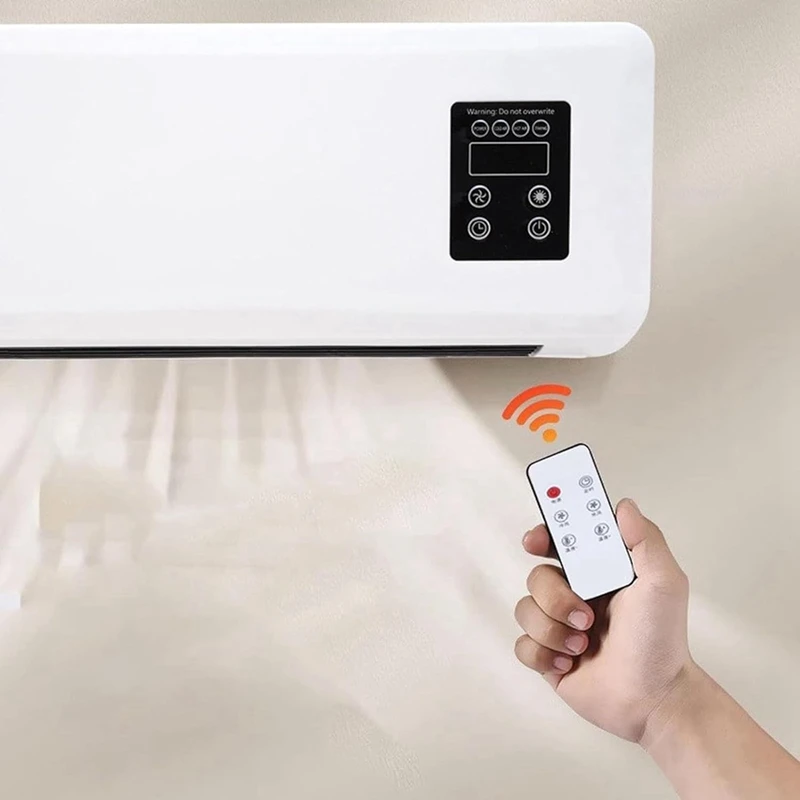 HOT-Cooling And Heating Dual-Purpose Heater Household Wall-Mounted Electric Heater Small Air Conditioner