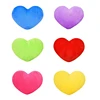 Heart Decorative Throw Pillow Cotton Soft for Creative for Doll Lover Gift for Friends Valentine's Day Skin Friend A0KC 1