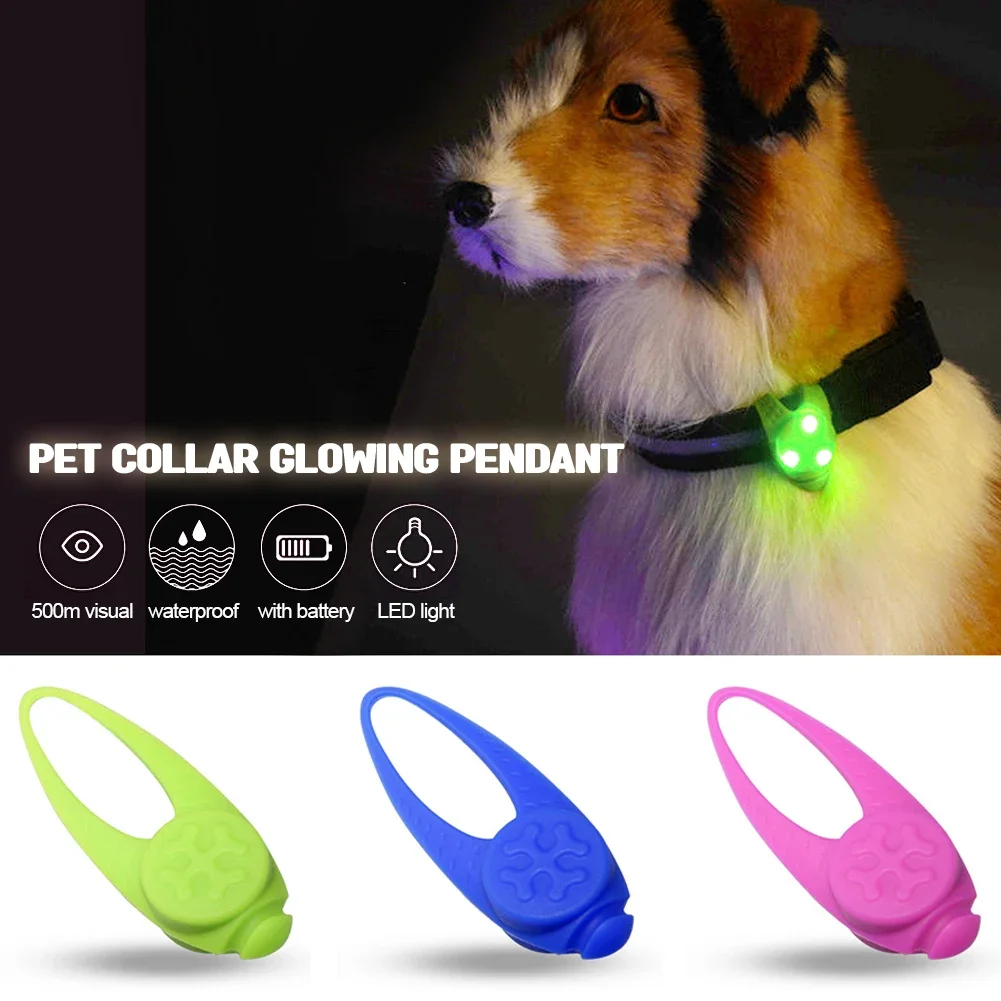 Pet Led Silicone Rubber Pendant Safety Flashing Glow Light Blinking Led Collar Luminous Pendant For Pet Dog Puppy Necklace Pet Led Silicone Rubber Pendant Safety Flashing Glow Light Blinking Led Collar Luminous Pendant For Pet Dog Puppy Necklace