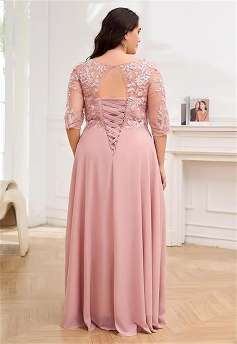 Applique Amazon Prime Plus Size Evening Dresses Tea Length Mermaid