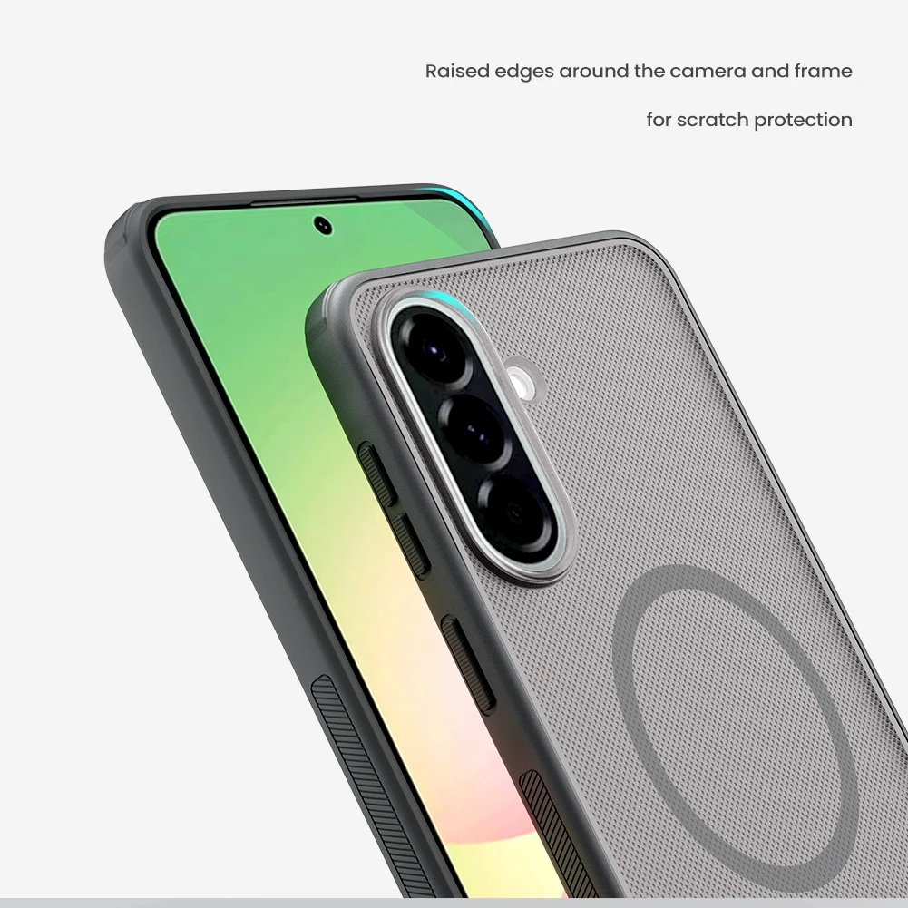 Nillkin für Samsung Galaxy A57 5G Magnetische Hülle Super Frosted Shield Pro Magsafe Adapt Matt Vollschutz Rückseite