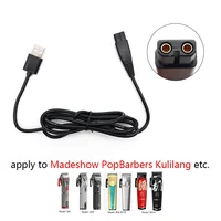 Professional Hair Clipper USB Charger Charging Cable Power Cord for Madeshow PopBarbers Kulilang Etc. Barber Accessories 1