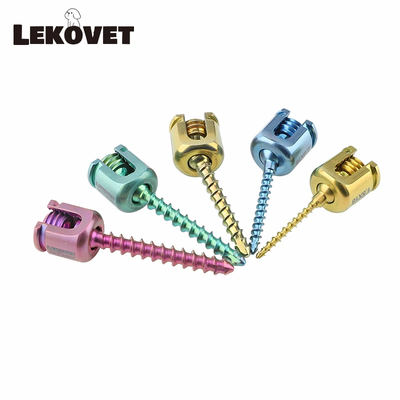 3.5mm pedicle screw Veterinary Spine Fixation System veterinary surgical instruments orthopedic instruments
