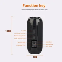 Wireless Portable Bluetooth Speaker Caixa De Som Blutooth Music Sound Box For Radio FM Subwoofer Blootooth Audio Hand Free Baffe - Image 6