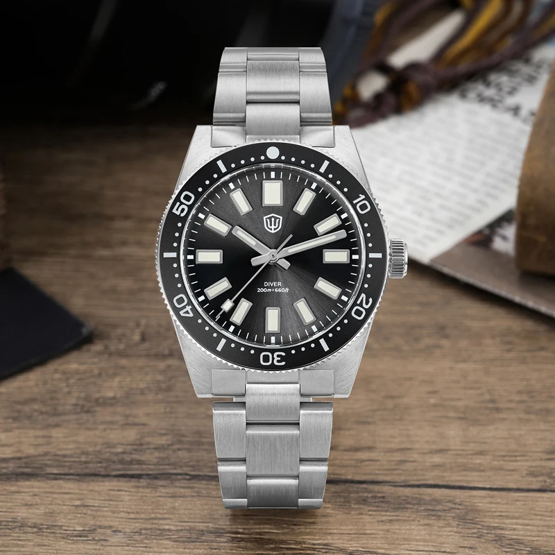 Watchdives WD1965 V2 Quartz Watch VH31 Sweep Second Movement