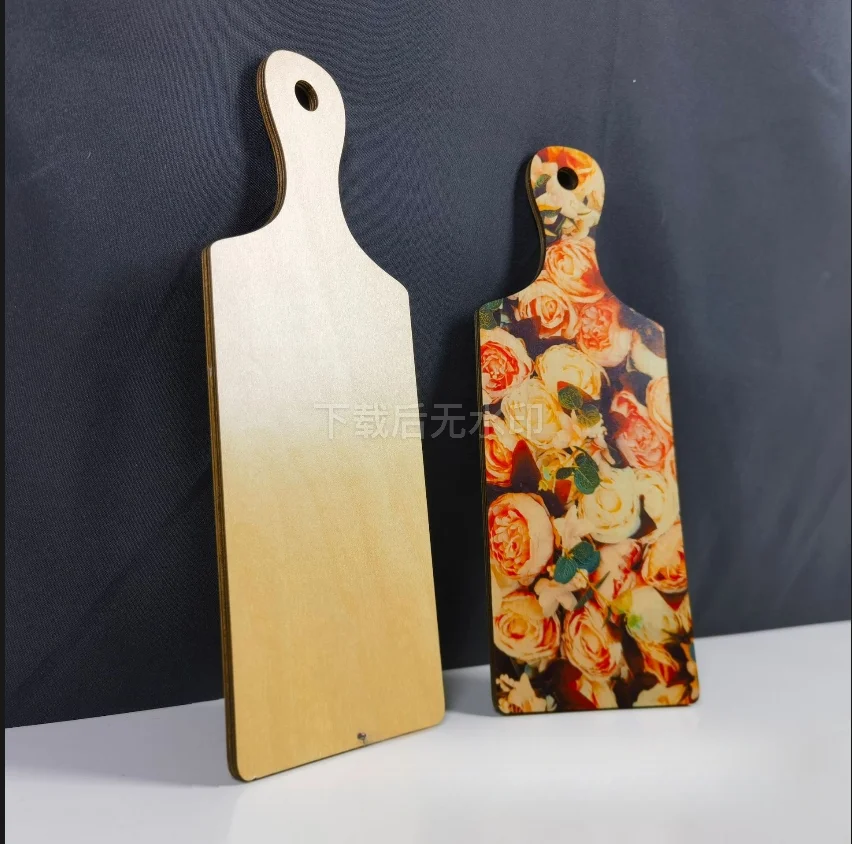 200 블랭크 승화 라임 우드 보드 합판 MDF 도마, 주방 음식 이동 보드, 다이닝 플레이트 공예
