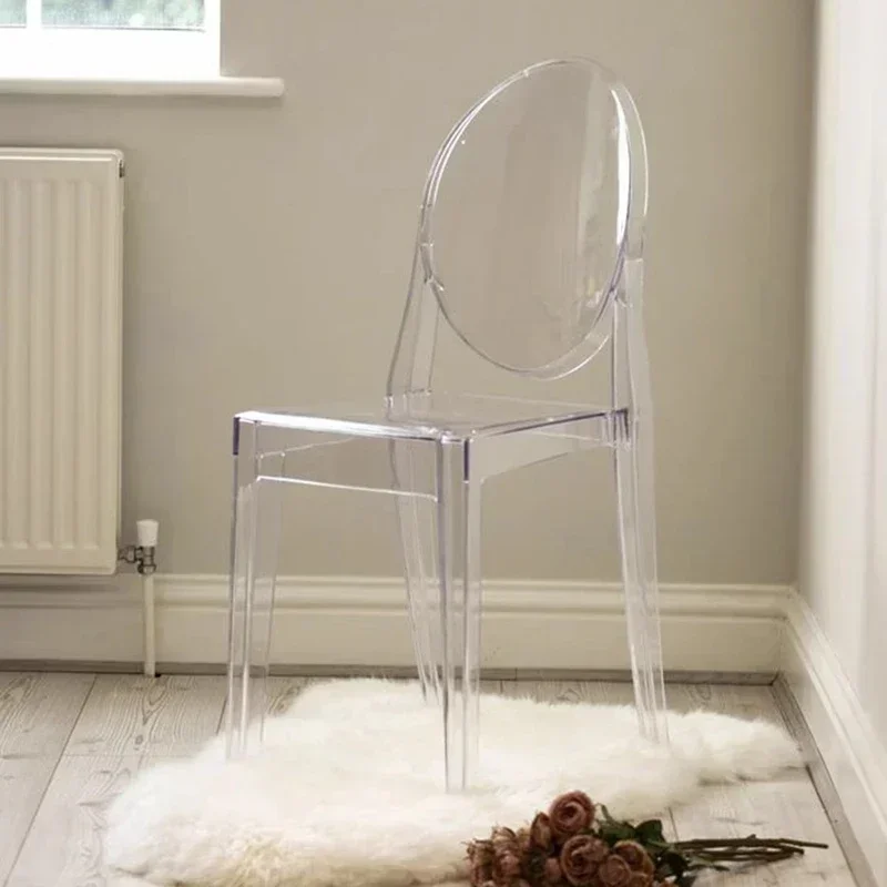 Party wedding chairs clear plastic event single church chairs gamer chaise dining banqueting sillas hotel home furniture