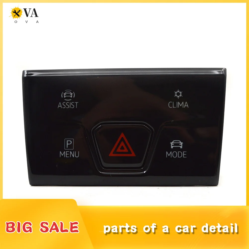 

Автомобильный двойной выключатель вспышки 5HG 925 200, для VW Golf 8 MK8 2021-2023 5HG925200