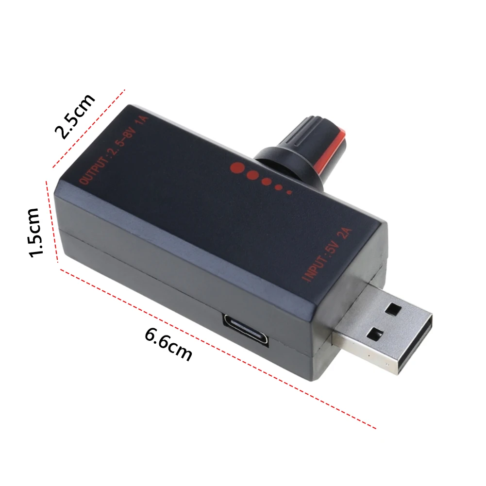 스위치가 있는 팬 속도 컨트롤러 사무실 및 가정용 USB 팬 무단 속도 조절기