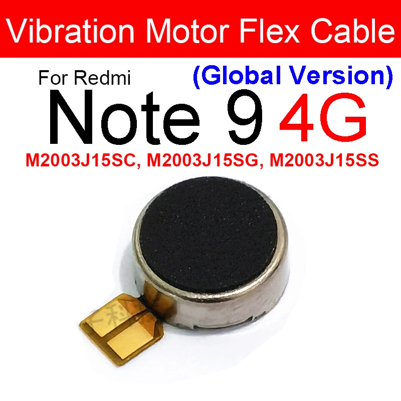 Vibration Motor Module For Xiaomi Redmi Note 8 9 10 Pro 4G 5G Note 8T 9S 10T Motor Vibrator Flex Cable For Redmi 8 8A 9 9T 9A 9C