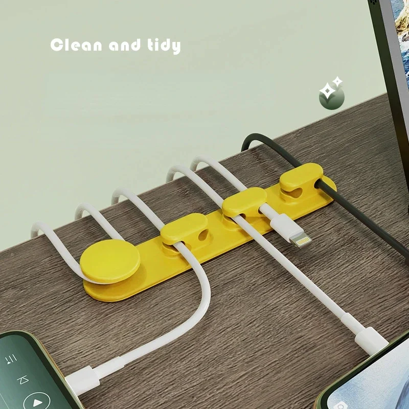 Desktop Cable Organizer Clips 3