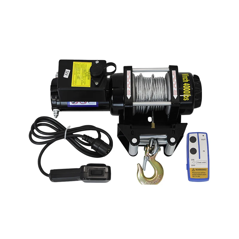 

Car Remote Control Hoist Winch Electric Winch Synthetic Tow Rope Winch Off-road Vehicle Winch for Vehicle Crane