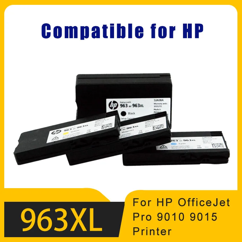 Compatibile Per Cartuccia D'Inchiostro Hp 963Xl 963 Hp963 Per Hp Officejet Pro 9010 9012 9013 9014 9015 9016 9019 9020 9022 9023 9025