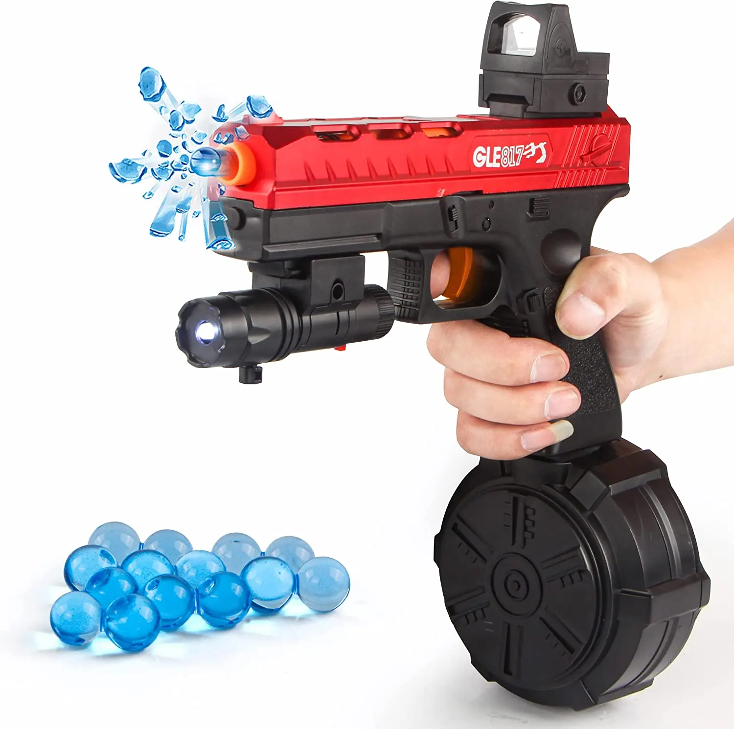 Jm X2 Elektrische Splatter Ball Gel Blaster Speelgoed Pistool Outdoor