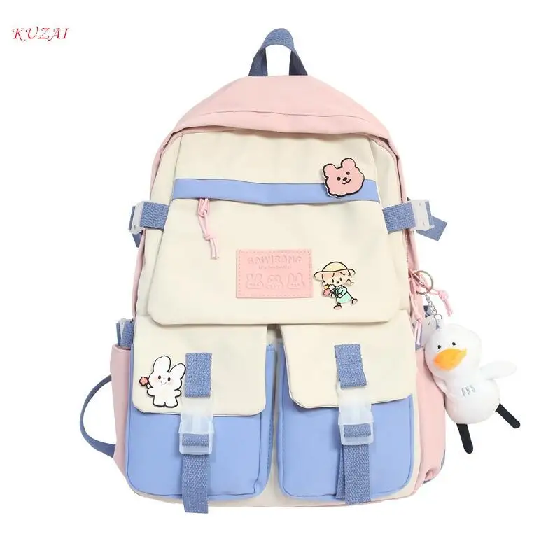 

2023 New Cute Female Student Backpack large capacity Travel Laptop Bag Fashion casual girl Student Backpack