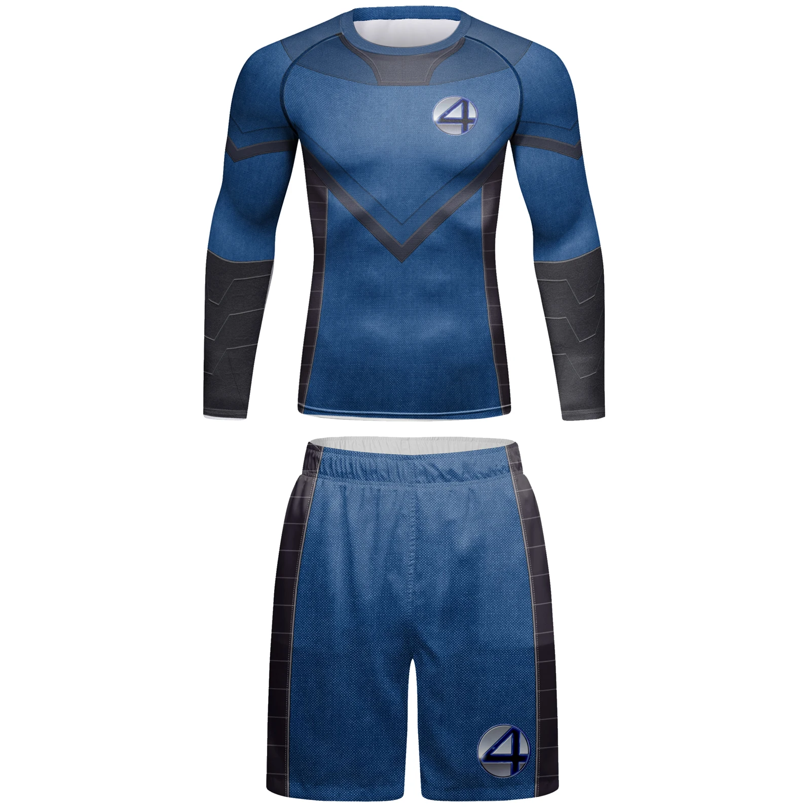 New MMA BJJ Rashguard Suit For Adult Male Muay Thai No Gi Grappling Long Sleeve+Pants Kickboxing Jersey+Shorts Sports Rashguards 3