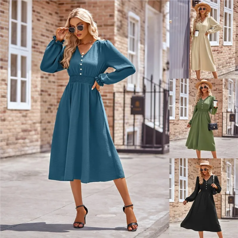 

Women Casual Dress 2023 Pareo To The Beach Wear Clothes New Neck High Waist Collection Solid Color Mid Length Polyester CoverUp