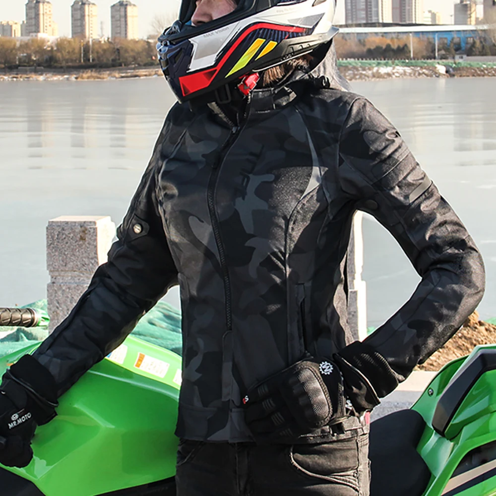 Chaqueta Moto Waterproof Motorcycle Accessories Motorcycle Jacket Women With CE Protector Accessories Breathable
