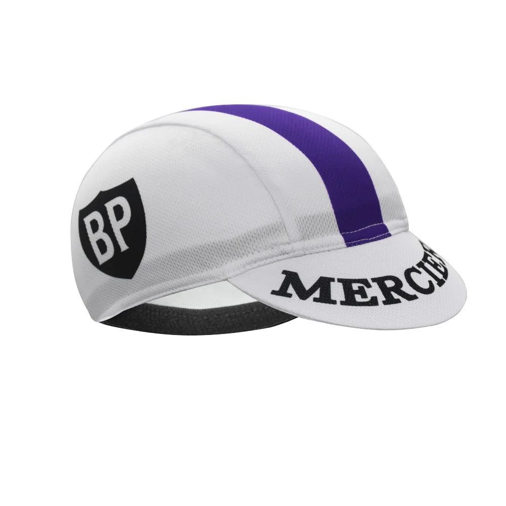 Retro PDM Cycling Cap Classics Road Bicycle Hat Mercier Bike Headwear Breathable Men and Women Gorra Ciclismo 5