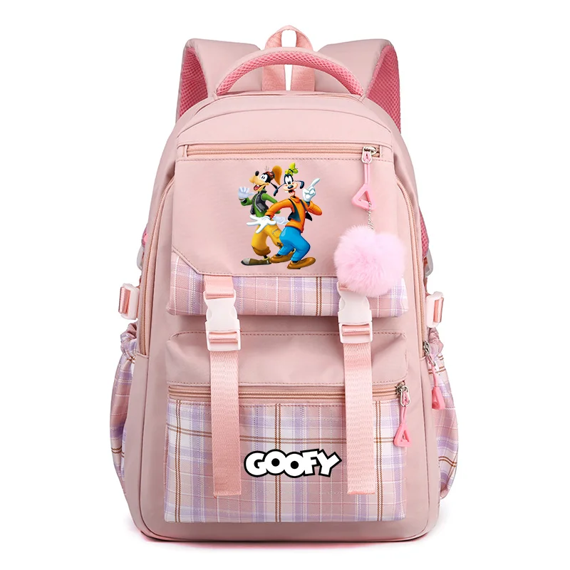 

Disney A Goofy Movie Fashion Women's Bag Backpack Children Student Teenager Schoolbag Boys Girls Knapsack Travel Rucksack