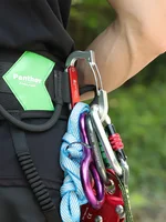Quickdraw Carabiner Harness for High-Altitude Rescue