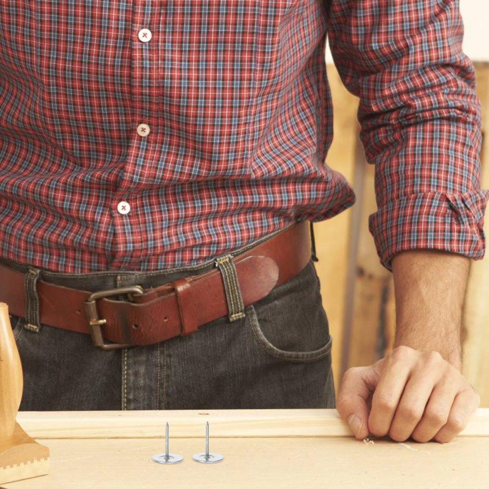 20개 플랫 헤드 가구용 압정 못, 소파, 의자, 코르크 보드, 공예, 지도, 게시판용 철제 압정 못