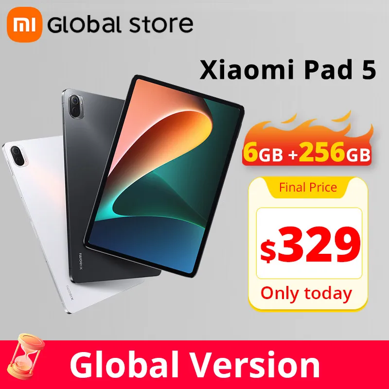 大量入荷 Xiaomi シャオミ Pad 5 6GB 128GB 11型タブレット fisd.lk