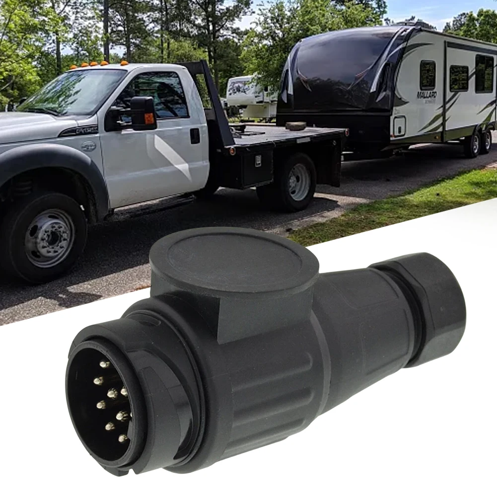 13Pin Trailer Plug 12V Caravan Plug Socket 13 Pole Wiring Connector Adapter Trailer Light Converter Adapter Car Accessories trailer plug adapter,trailer socket,trailer plug socket,trailer plug