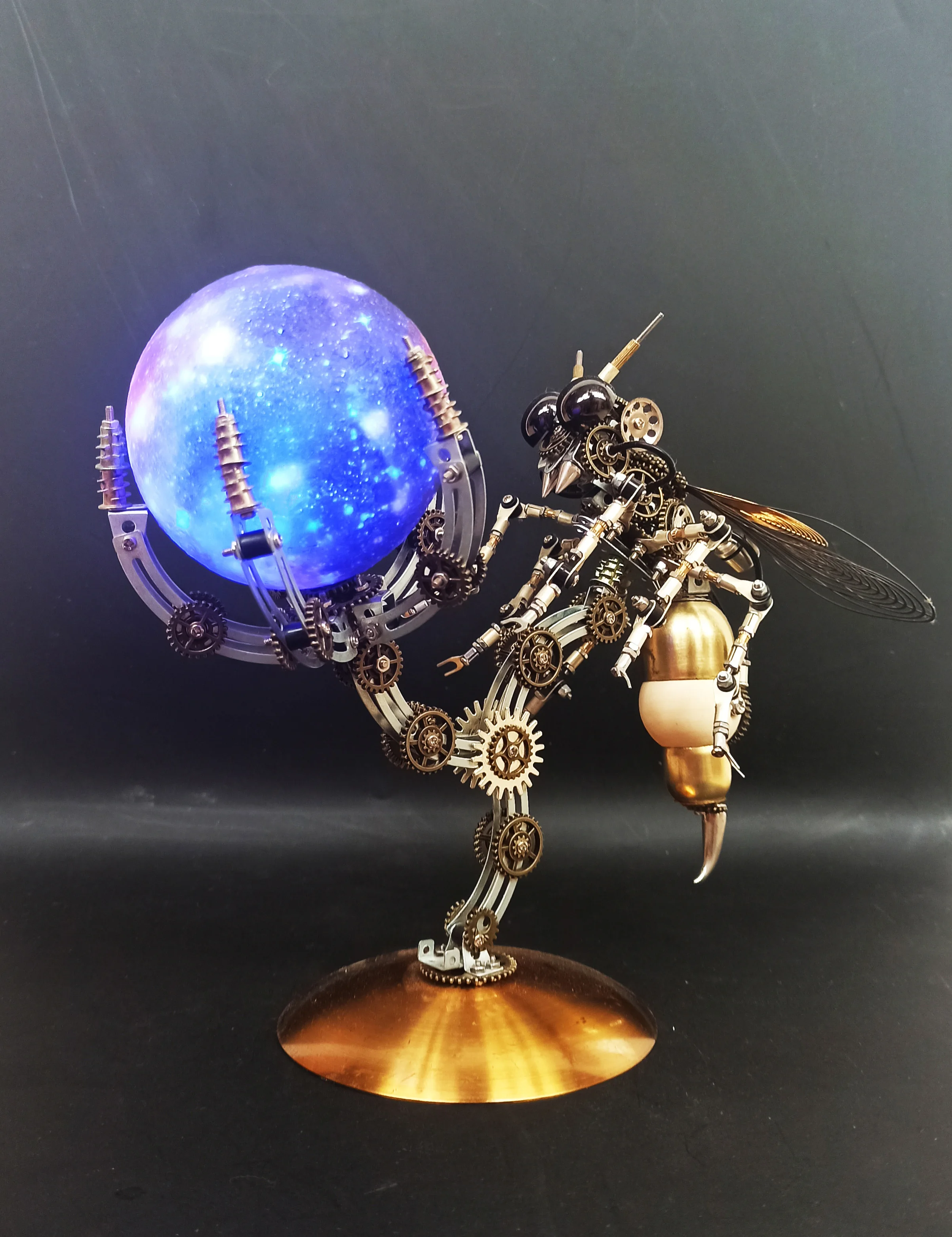 3d Metal Diy Mechanical Wasp Difficult Assembly Kit Model Kit Metal 
