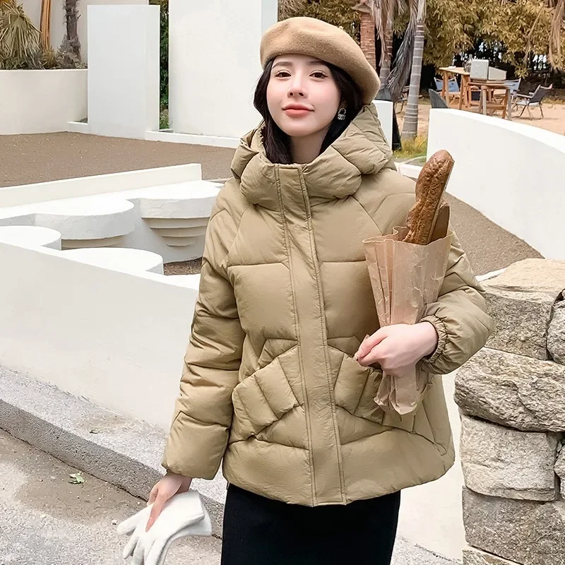 Рисунок 3 - Новинка 2024, женское пуховое пальто из хлопка