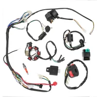 Kit complet de câblage électrique, CDI, STATOR pour moto, ATV, quad, pit bike, buggy, karting 50cc, 70cc, 90cc, 110cc, 125cc 6