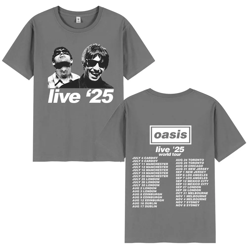 Camiseta O-Oasis 25: A Escolha Definitiva para Fãs de Rock