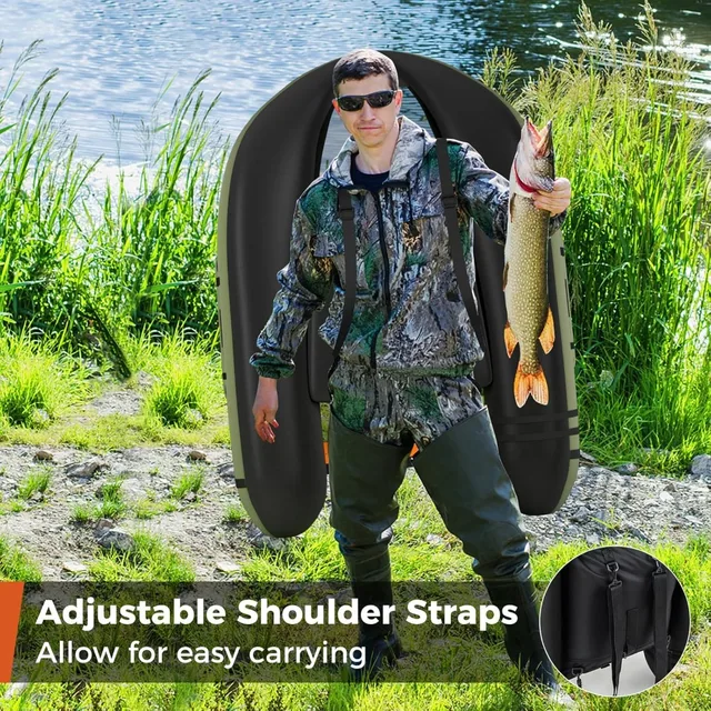 Inflatable Fishing Float Tube 2