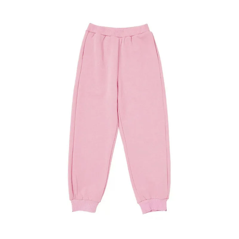 0-4Y Winter Baby Girls Boys Pants Casual Sports Fleece Toddler Girls Pants Warm Soft Fashion Kids Trousers Baby Clothes