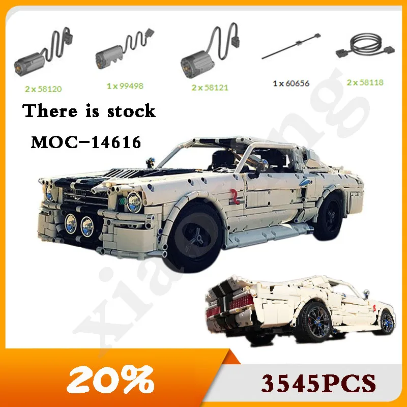 

MOC-14616 классические гоночные строительные блоки 1967 супер гоночные детали 3545 строительные блоки игрушки рождественские подарки для детей