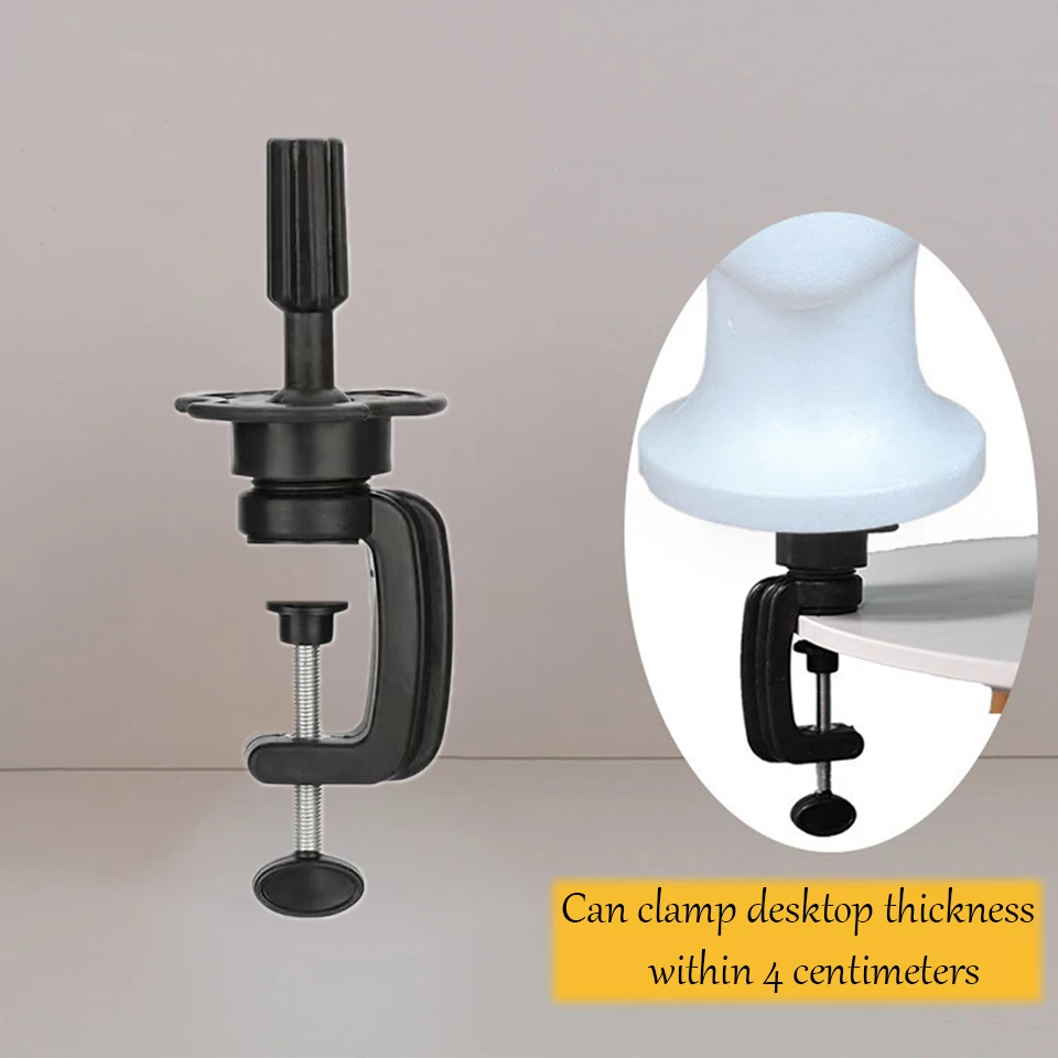 Testa di manichino in schiuma Espositore per parrucca leggero e stabile per gioielli Copricapo Espositore per cappelli Testa di manichino Modello di testa in schiuma - immagine 5