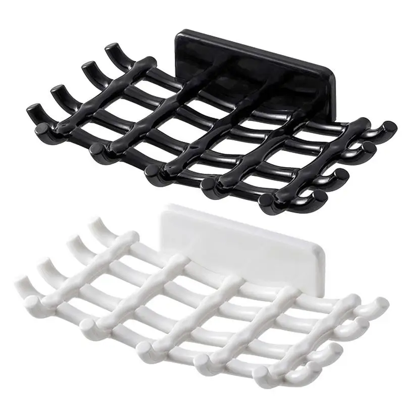 

Non-slip Soap Holder Bathroom Strong Suction Drain Racks Wall Mounted Soap Dish holder Soap Dishes Household Suction Cup