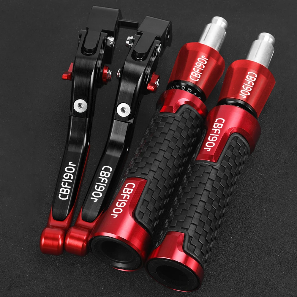 

For HONDA CBF190R CBF 190R CBF190 R 2016 2017 Motorcycle Accessories Adjustable Brake Clutch Lever Handle bar Grips Ends