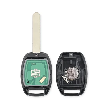 Chiave telecomando per Honda Accord Crosstour CRV misura MLBHLIK-1T 2007-2013 313.8MHz con ID46 Chip - KEYYOU 3 1 4 bottoni Fob chiave a distanza per Honda Accord Crosstour CRV misura