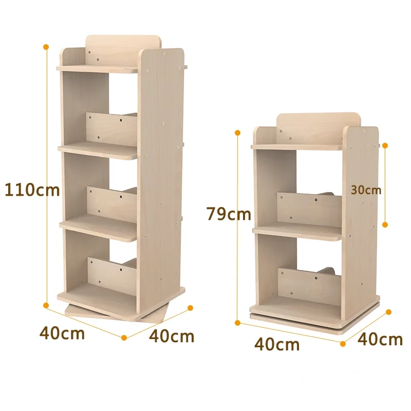 Рисунок 5 - Деревянный Вращающийся книжный шкаф XIHAYOY