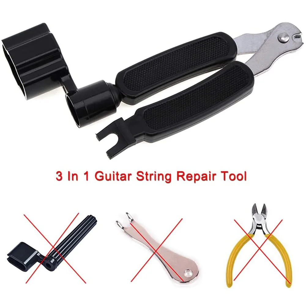 GuitarStringChangerMultifunctionGuitarWinderStringCutter3In1