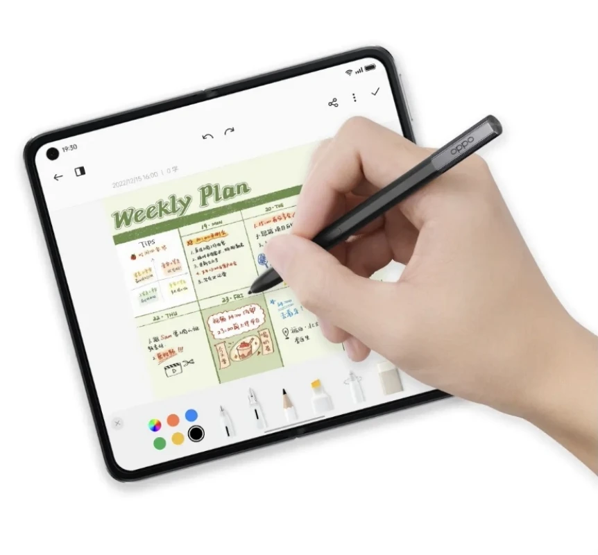 Stylus Pen Touch Pen Writing Pen OPPO Pen stylus for OPPO Find N3/N2/N5 mobile phone folding screen Smooth Writing Comfortable Hold