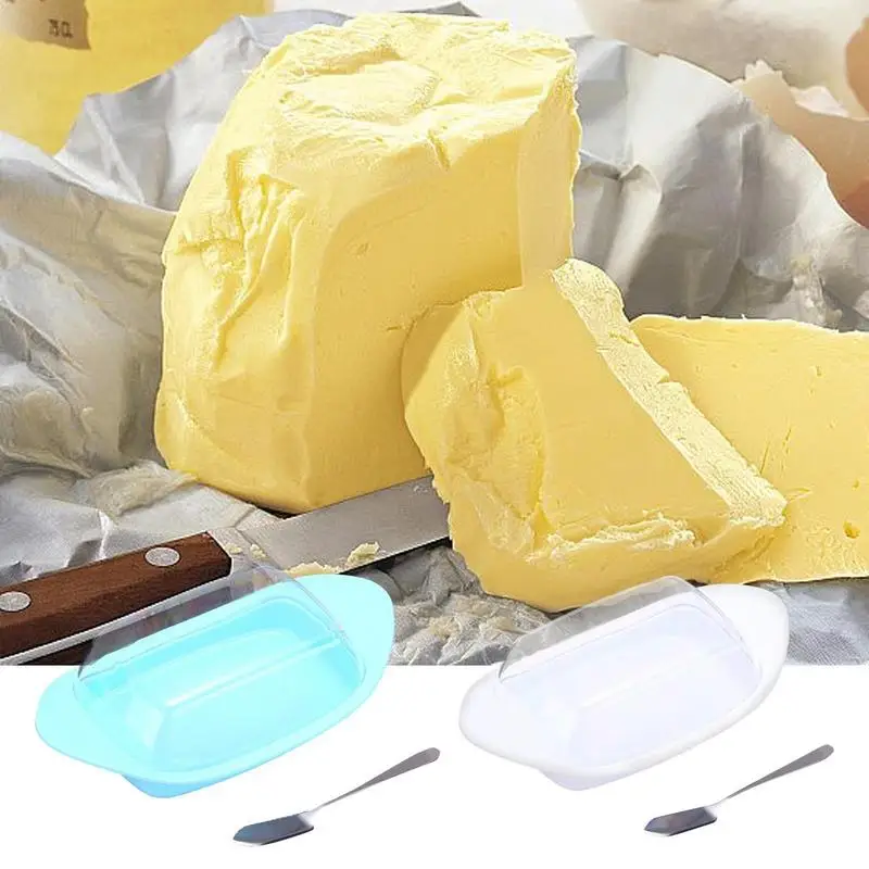 

Тарелка для хранения масла с прозрачной крышкой, лодочный лоток для хранения масла, высококачественный и Прочный Контейнер для хранения масла Deli с крышкой