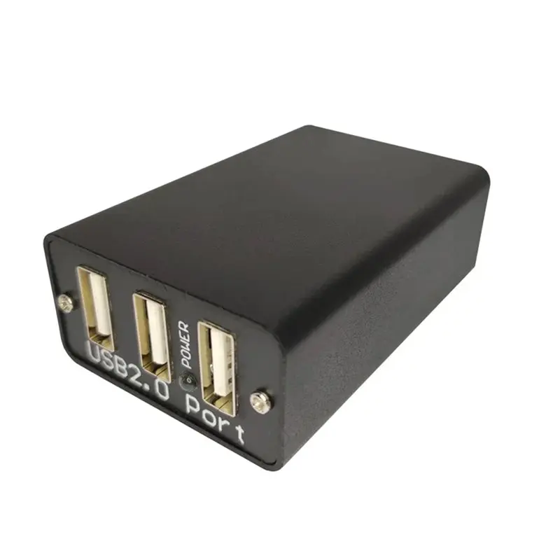 [NEW A09R】 USB 2.0 고속 아이솔레이터 480Mbps-접지 루프 노이즈 제거기-DAC/오디오 장치용 외부 전원 지원