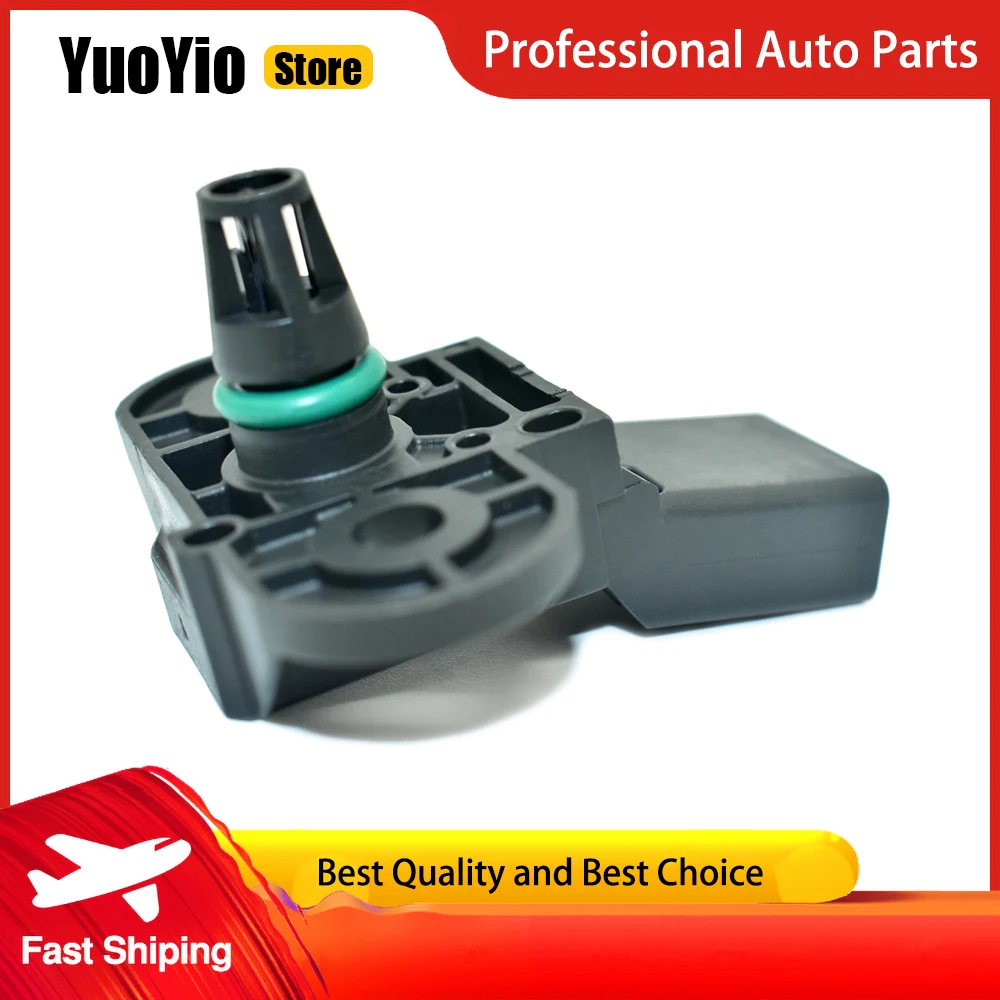 

YuoYio 1Pcs New MAP Sensor 0261230235 For SEAT IBIZAV (6J5) 1.2 Otto 1198 44 60 3 Hatchback 2009.07 And More