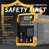 135A MIG Welder Flux Core 110V  Gasless Flux MIG/Lift TIG/Stick 3 in 1 Welding Machine IGBT DC Inverter with LCD Display 6